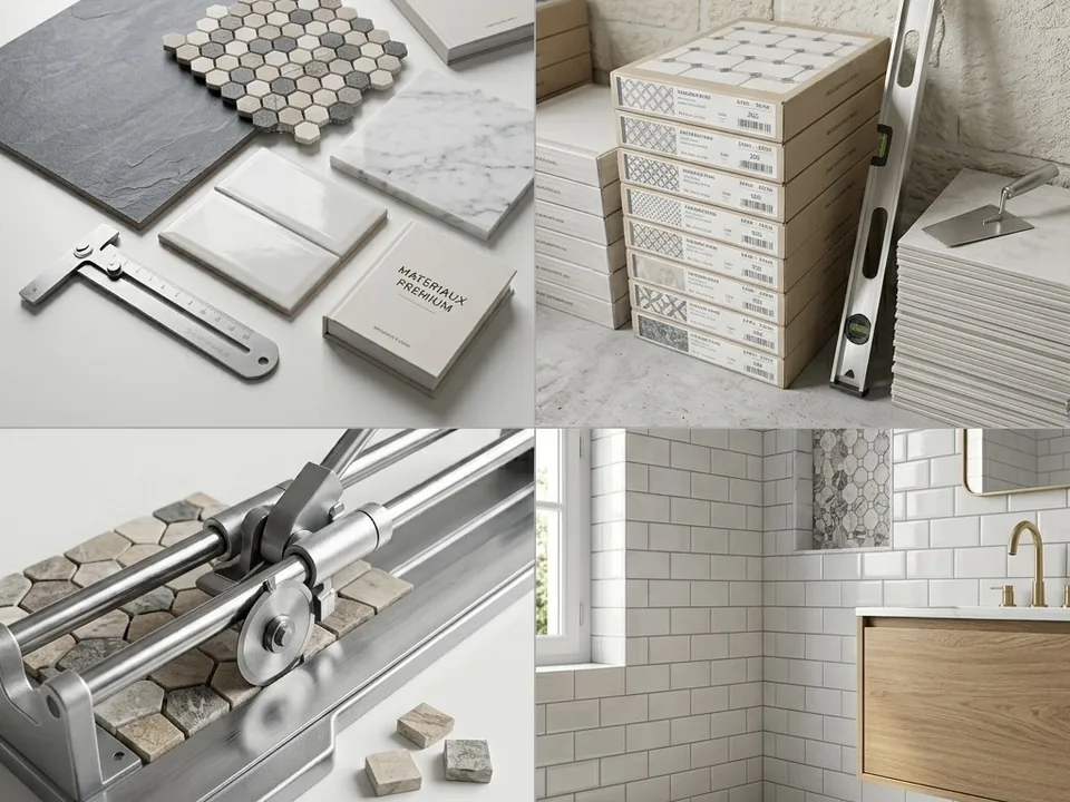 Fourniture et pose de carrelage Paris