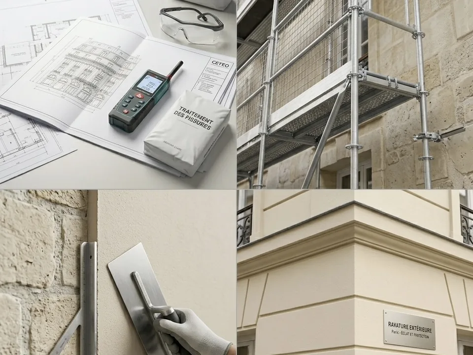 Ravalement de façades Île-de-France